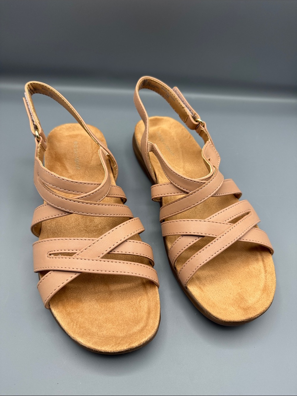 Easy Spirit Women's Wincie Open Toe Strappy Casual Sandals